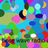 bose wave radio cd